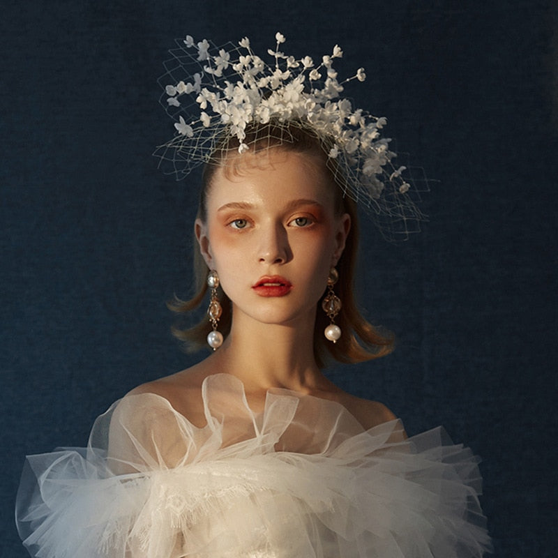 Wedding Veil Bridal Tulle Veil in High Quality Beading