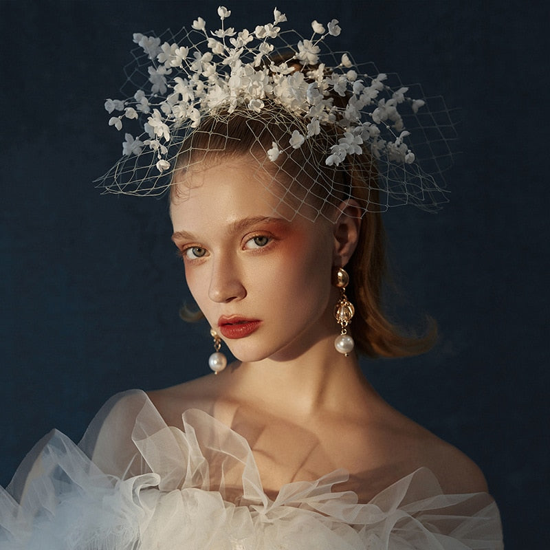 Wedding Veil Bridal Tulle Veil in High Quality Beading