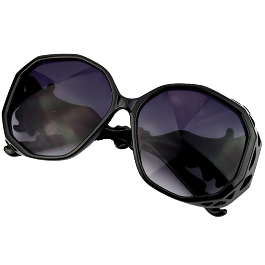 Oversized Spider Polygon Frame Sunglasses