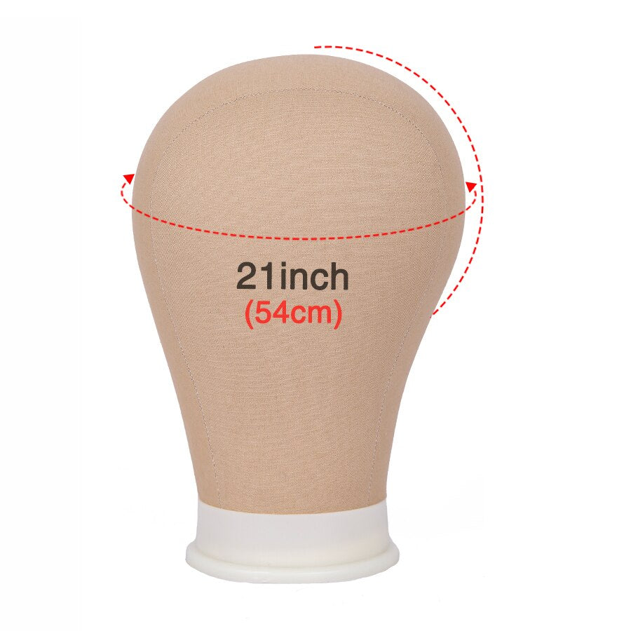 Alileader Training Mannequin Head Canvas - your-beauty-matters