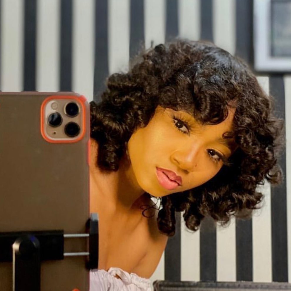 Funmi Human Hair Wig With Bangs Full Machine Made Deep Wave Short Egg Rose Curly For Black Women Water Virgin Brazilian PixieCut - your-beauty-matters