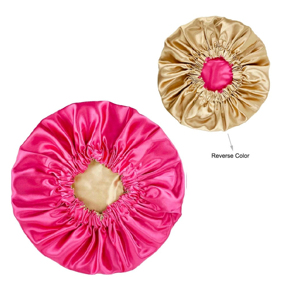 Extra Large Satin Lined Bonnet - your-beauty-matters