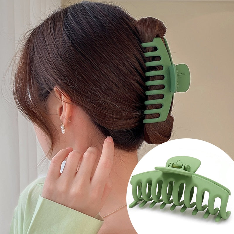 Pearl Hair Claw Set Clip for Women Gold Color Hairpins - your-beauty-matters