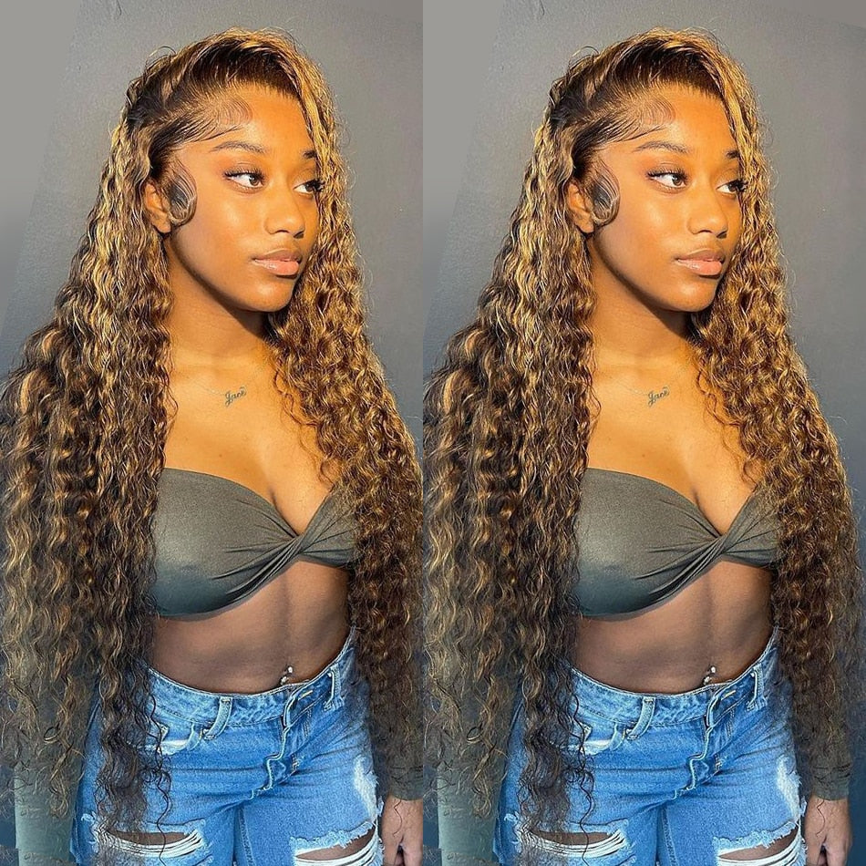 WIGIRL Straight Human Hair Wigs 4/27 Colored & Bone Straight - your-beauty-matters