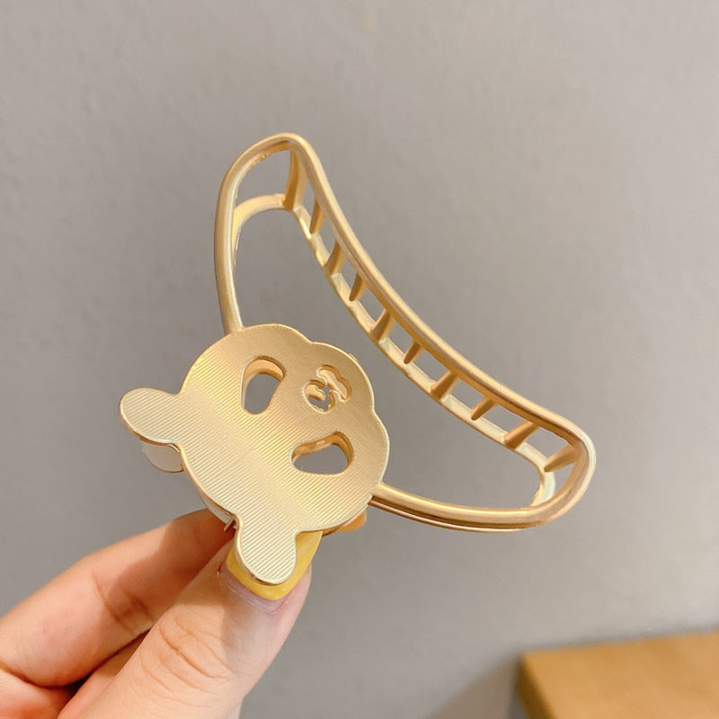 Pearl Hair Claw Set Clip for Women Gold Color Hairpins - your-beauty-matters