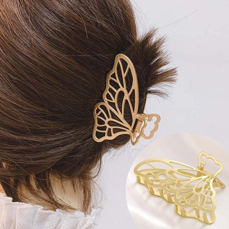 Pearl Hair Claw Set Clip for Women Gold Color Hairpins - your-beauty-matters