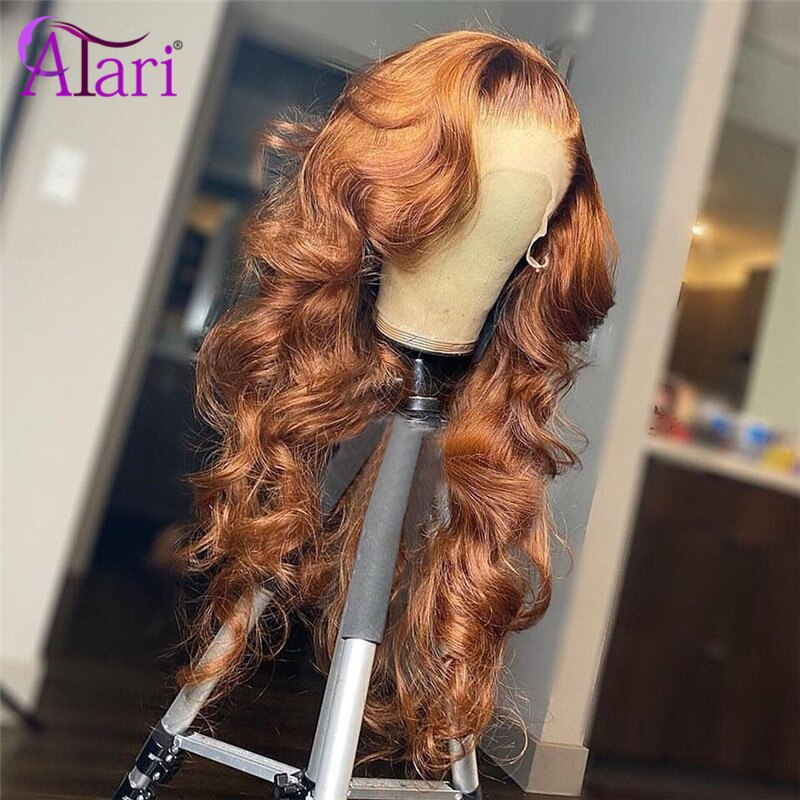 13x6 Ginger Brown Body Wave Wigs Brazilian Human Hair Wigs - your-beauty-matters
