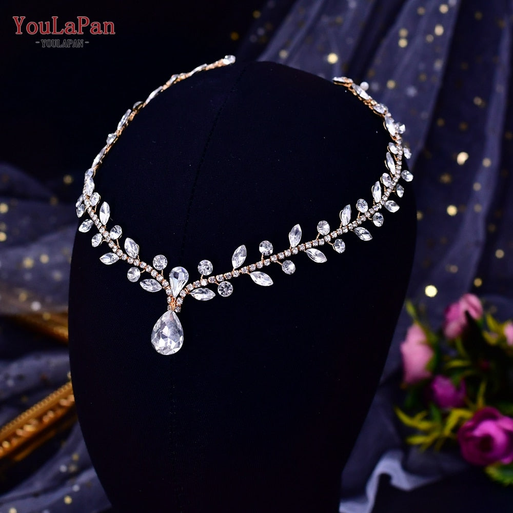 Youlapan Hp465 Forehead Bridal Headdresses