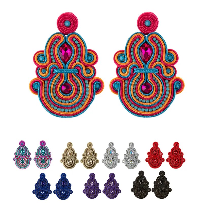 KpacoTa Ethnic boho earrings