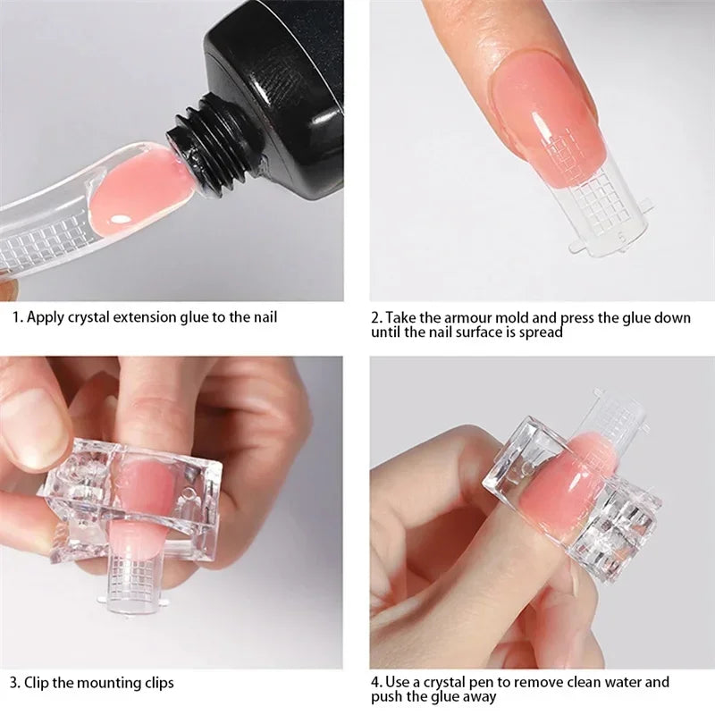 Nail Clips Acrylic Extension Forms