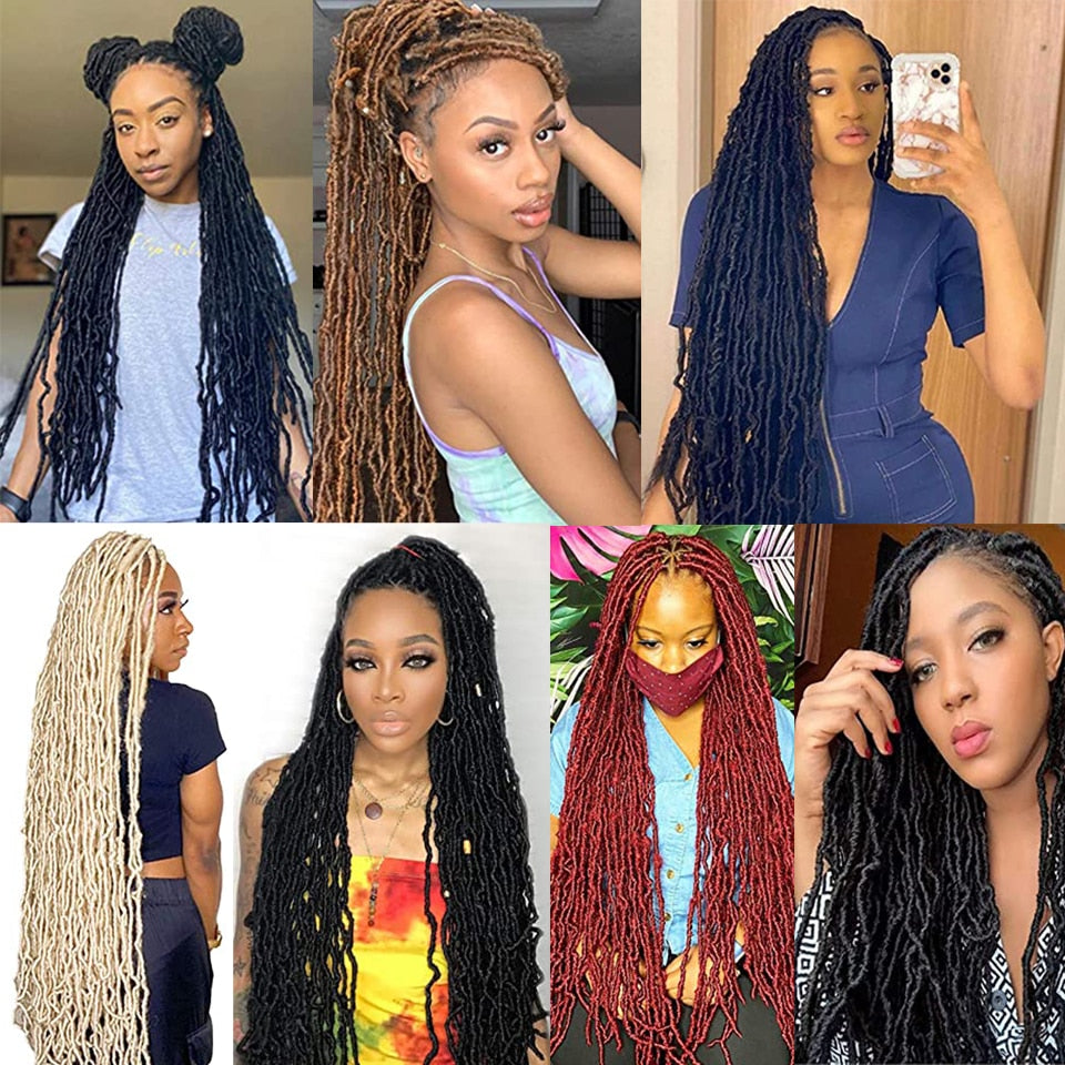 Donghou Faux Locs Crochet Hair Faux Locs