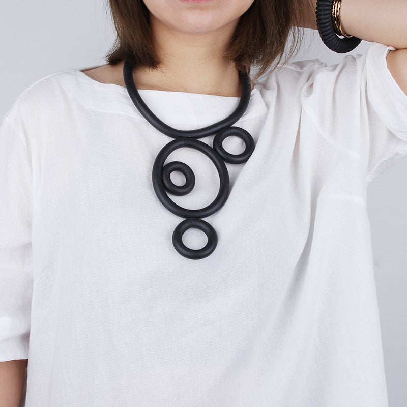 YD&YDBZ Handmade Rubber Necklace