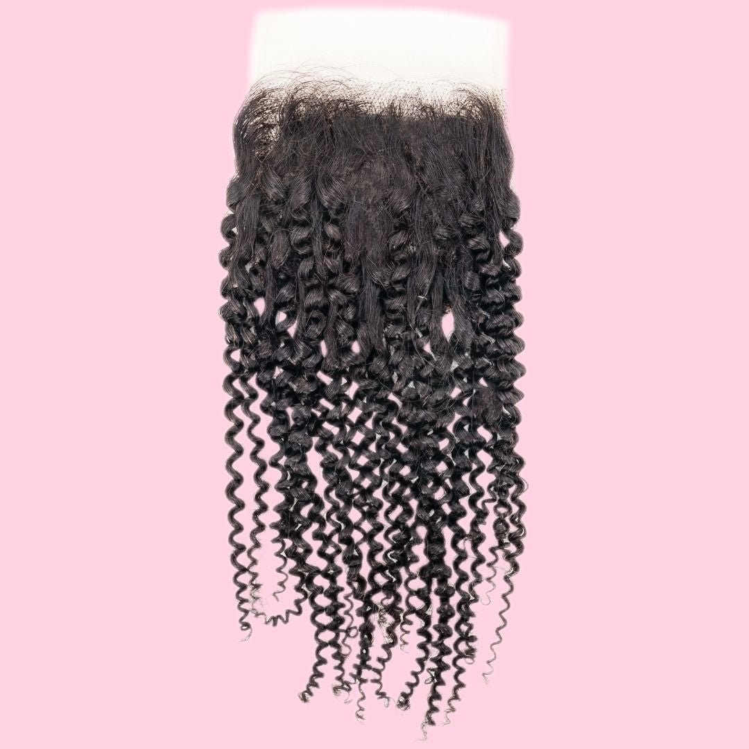 Brazilian Kinky Curly Closure - your-beauty-matters