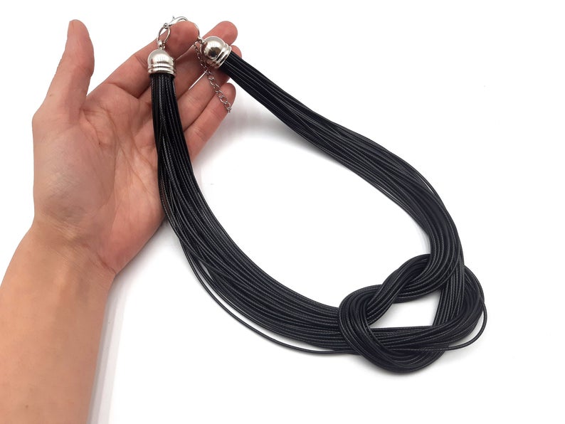 Handmade Multi-layer Leather Pendant Ethnic Tribal Punk Necklaces