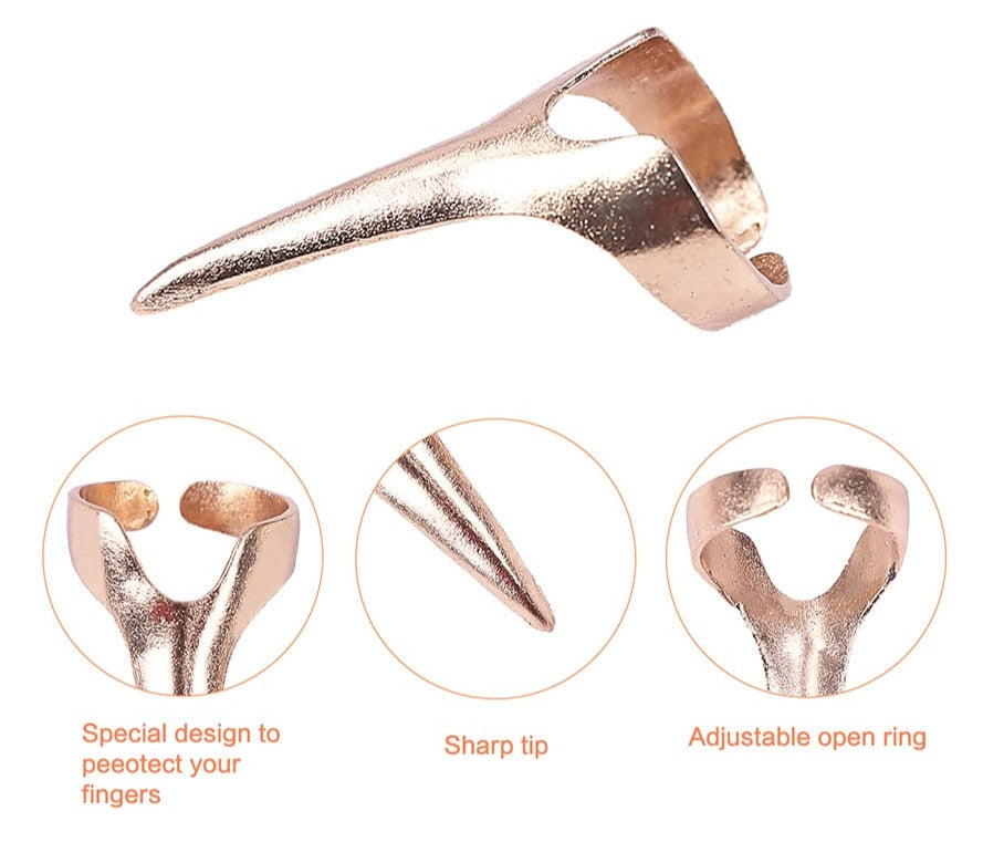 10pcs Hair Parting Tool For Finger Braiding