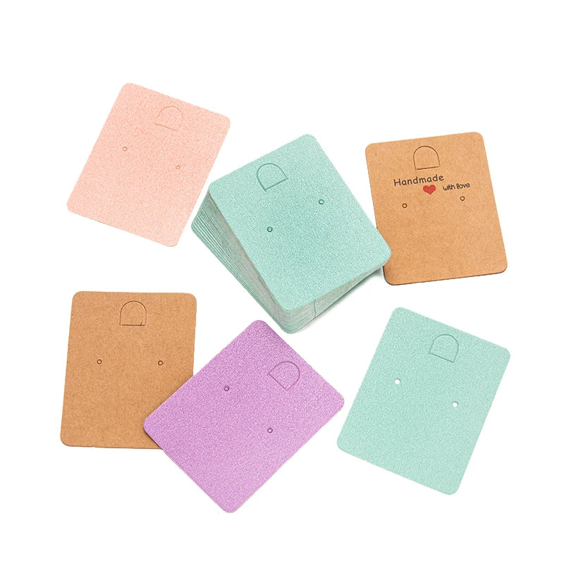 50pcs Earring Display Cards