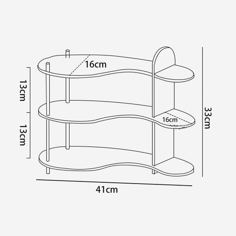3 Tier Acrylic Storage Rack