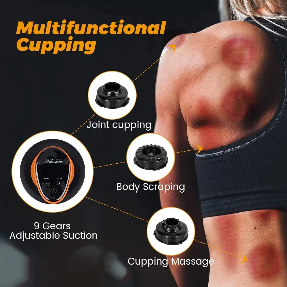 Electric Guasha Cupping Massager