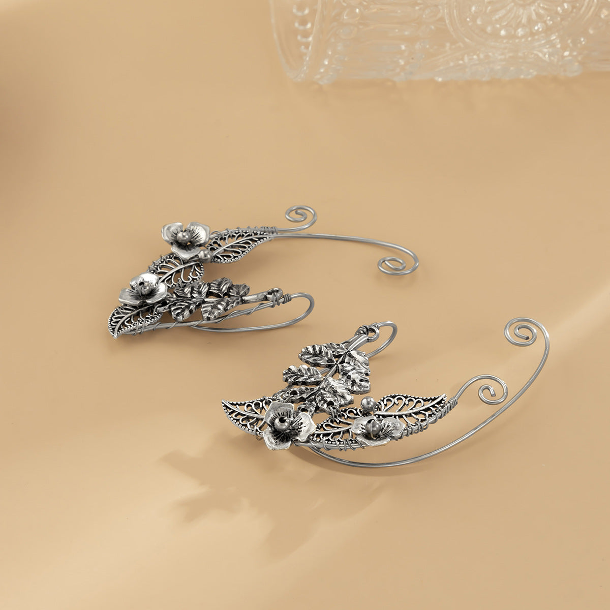 Butterfly Wings Hollow Out Simple Elf Alloy Ear Cuff - your-beauty-matters
