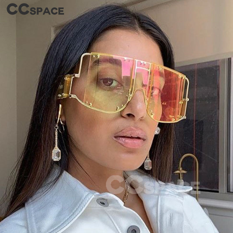 46215 Square Oversized Mirror Sunglasses