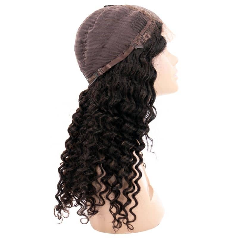 Deep Wave Transparent Closure Wig - your-beauty-matters