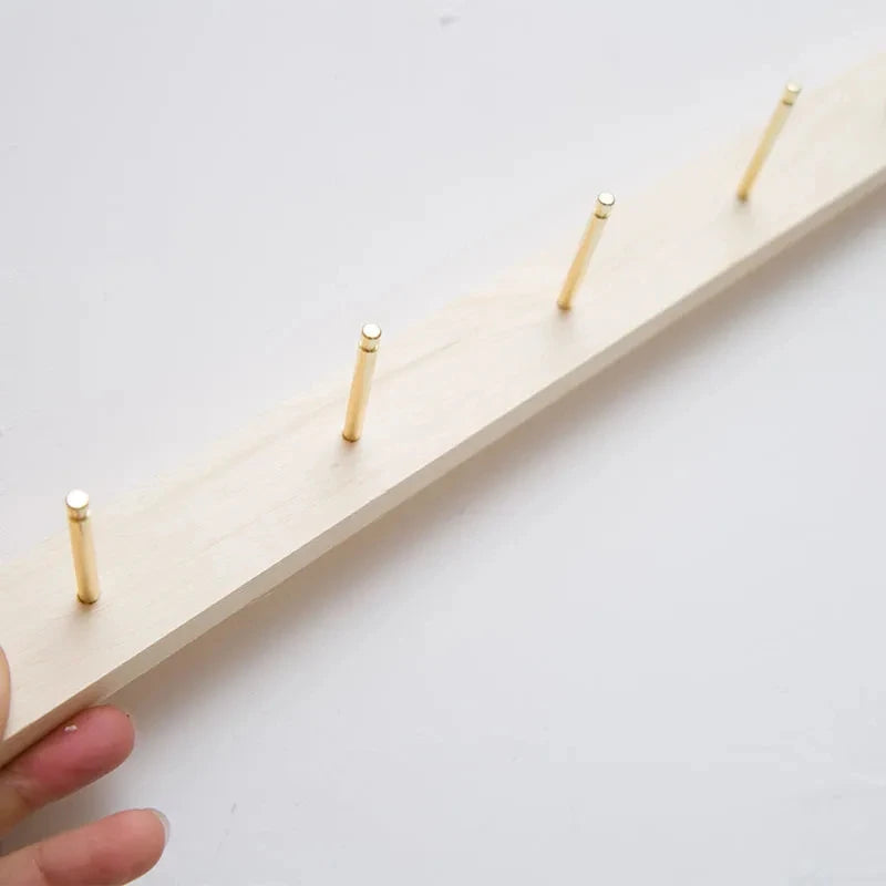 Jewelry Wall Hanging Display - Wooden Organizer