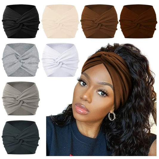 Twisted Extra Large Thick Wide Turban Headbands