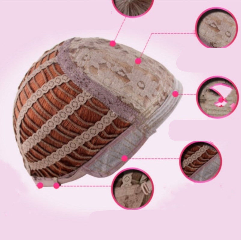 Mixed Color COSPLAY High Temperature Silk Rose Mesh Wig Wig - your-beauty-matters