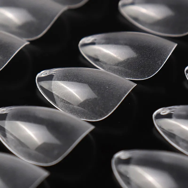 120pcs XXS Super Short Full Cover Sculpted Soft Gel Nail Tips