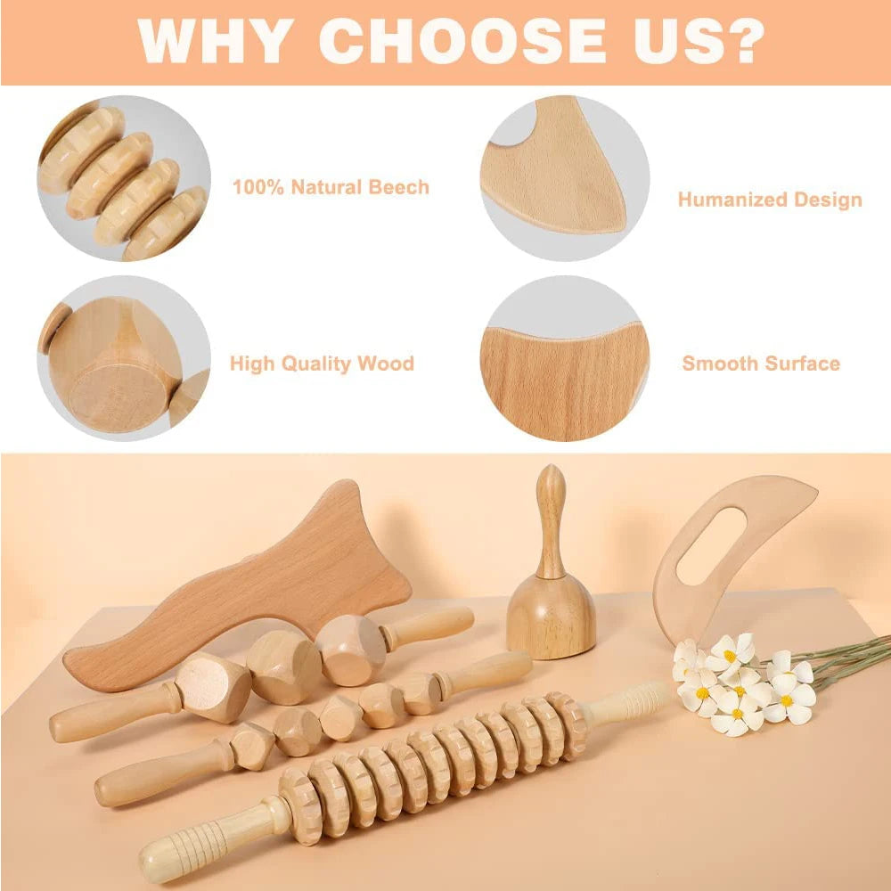 Wood Therapy Massage Tools