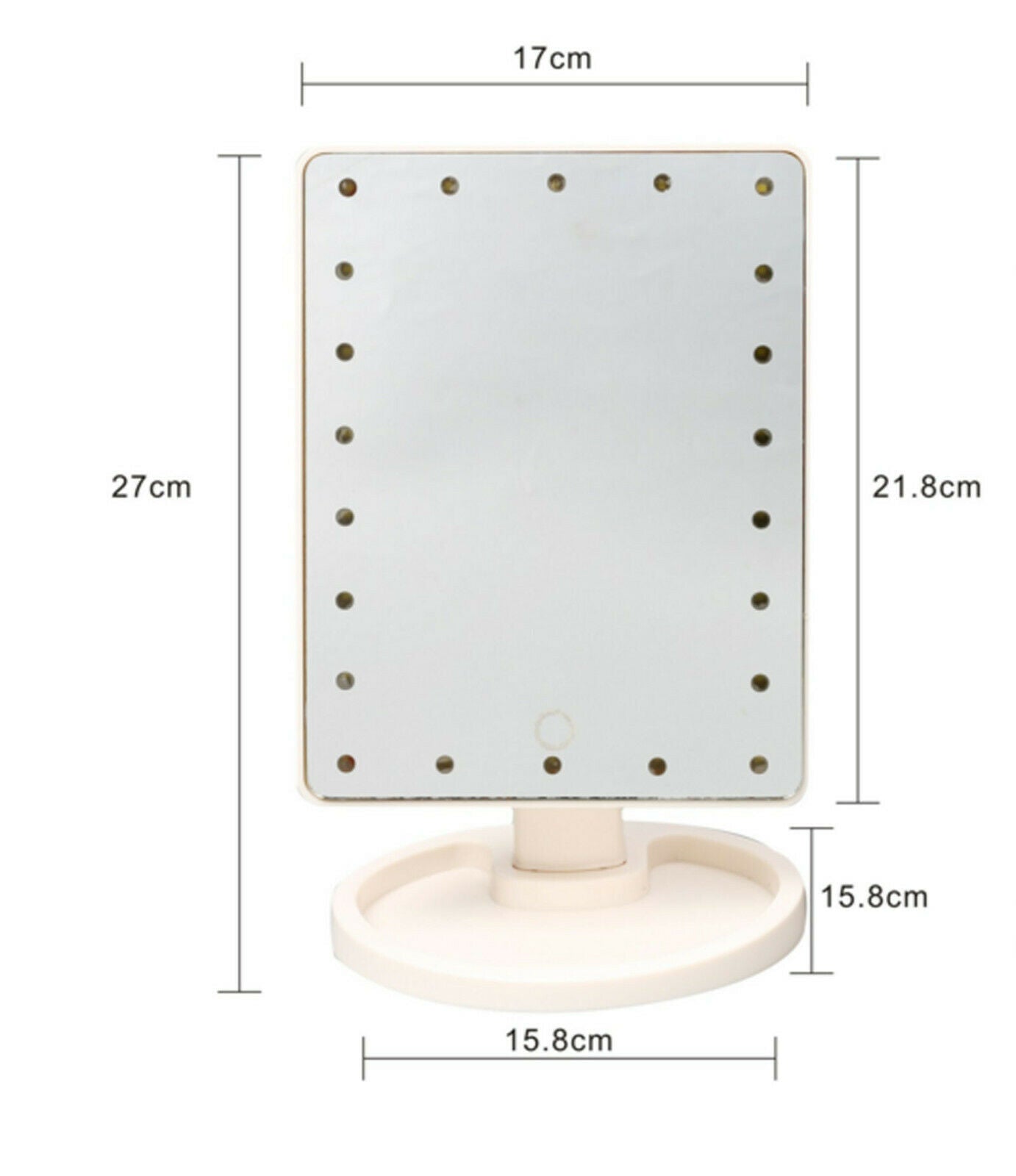 Professional 22 LED Makeup Mirror Light Portable Rotation Vanity - your-beauty-matters