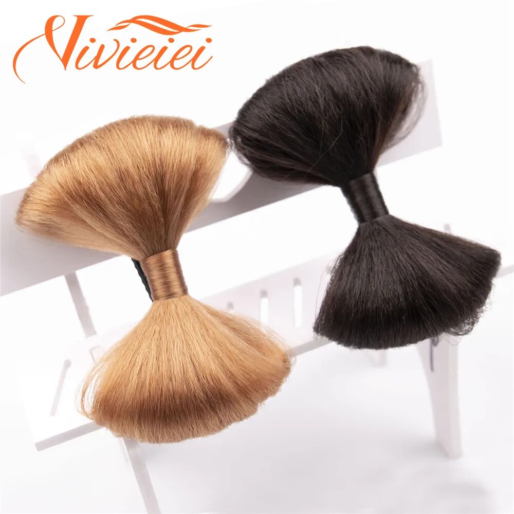 Synthetic Bow Hair Bun Chignon with Hairpins