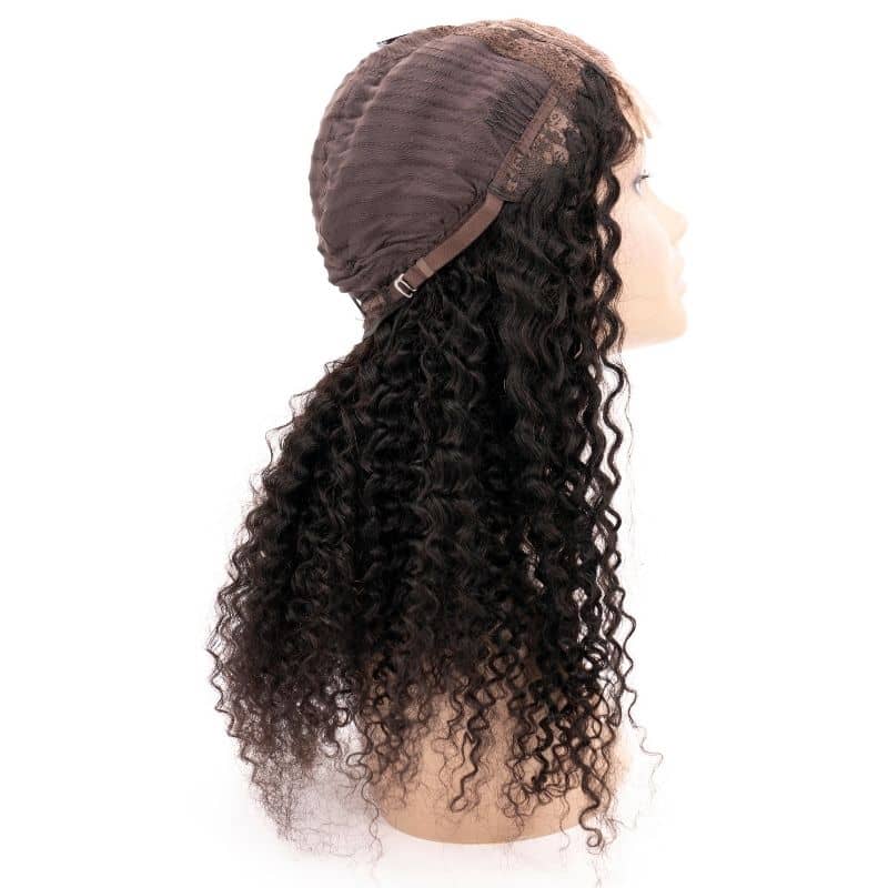 Kinky Curly Transparent Closure Wig - your-beauty-matters