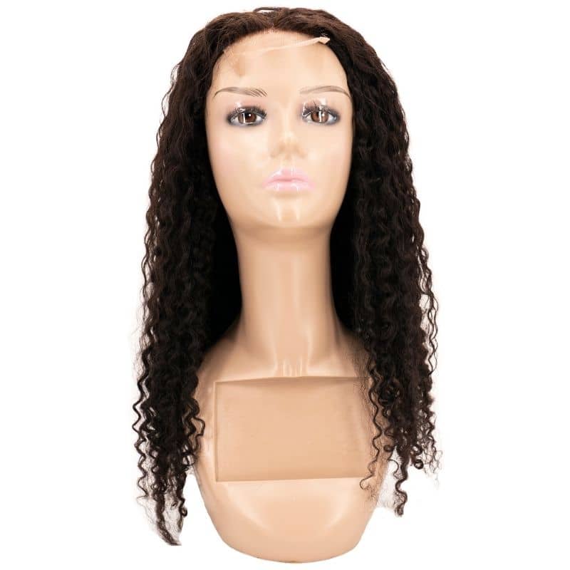 Kinky Curly Transparent Closure Wig - your-beauty-matters