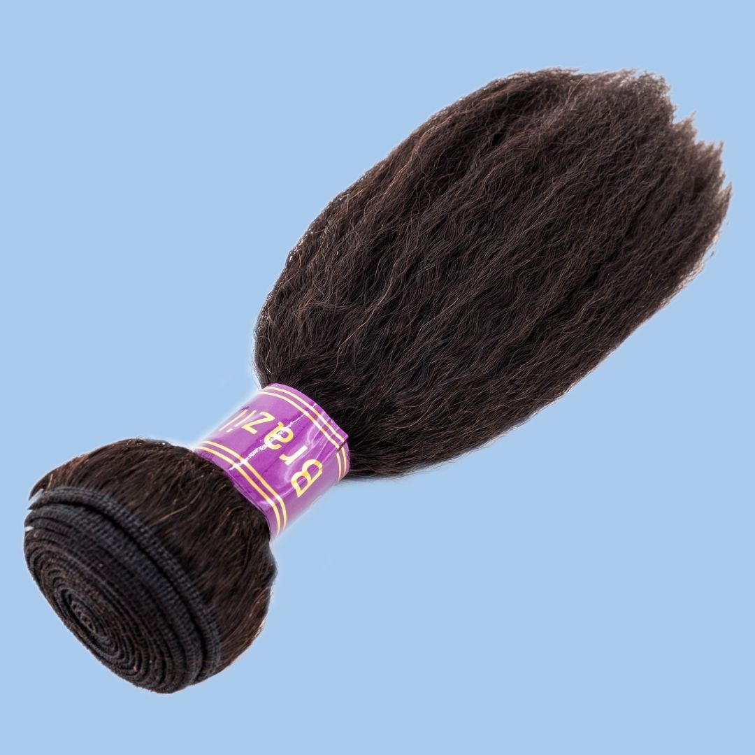 Brazilian Kinky Straight Hair.