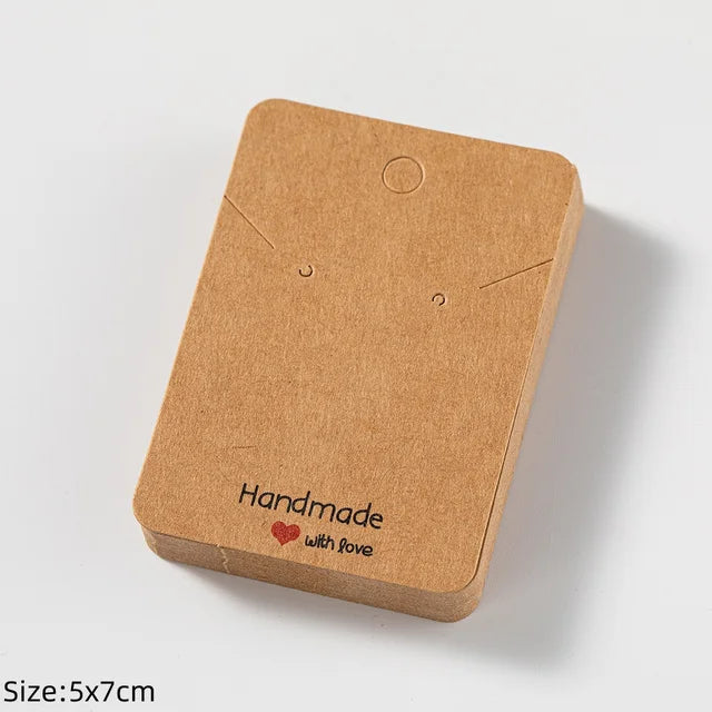 50pcs Earring Display Cards
