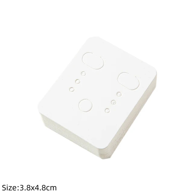 50pcs Earring Display Cards