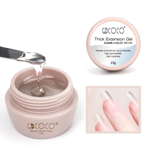 Venalisa Metal Painting Gel Gold Silver Mirror Polish GDCOCO Reinforce Gel