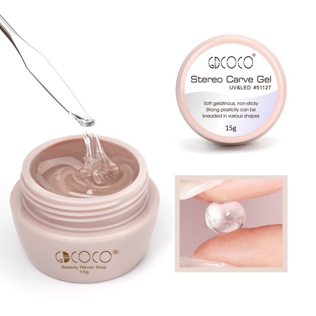 Venalisa Metal Painting Gel Gold Silver Mirror Polish GDCOCO Reinforce Gel