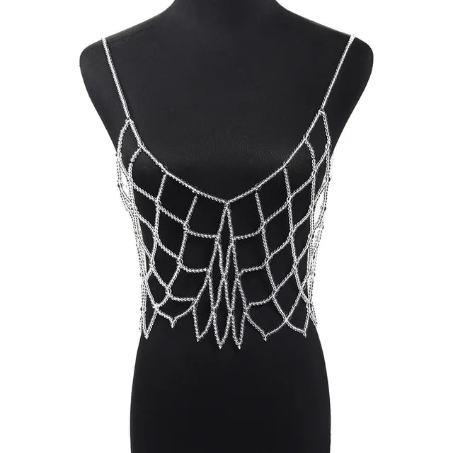 Long Multi-layer Tassel Body Chain Jewelry