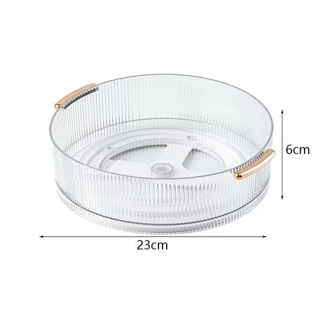 360 Degree Rotating Organizer Tray | 360 Degree Rotating Cosmetic Storage - Storage Trays
