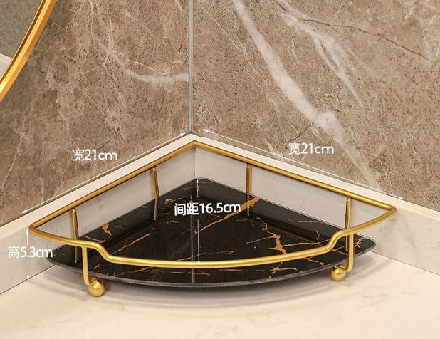 Bathroom Cosmetics Storage Rack Shelves | Bathroom Storage Shelf | Vanity Storage Rack - Bathroom Shelves