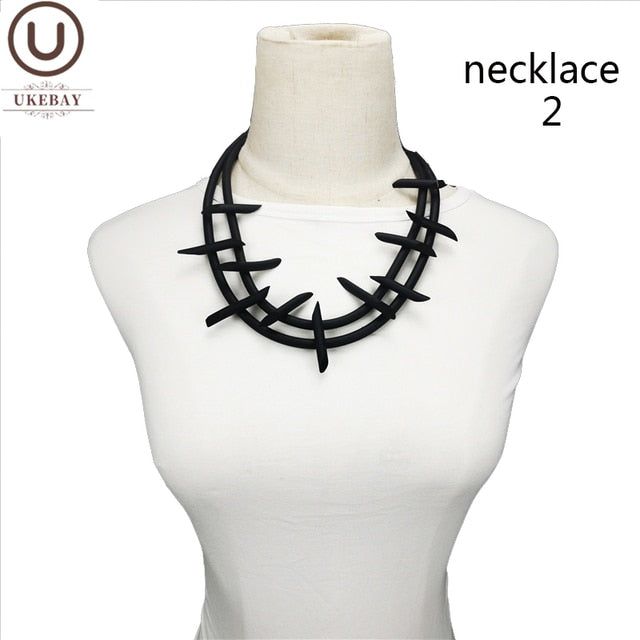 UKEBA Gothic Pendant Necklaces and Earrings