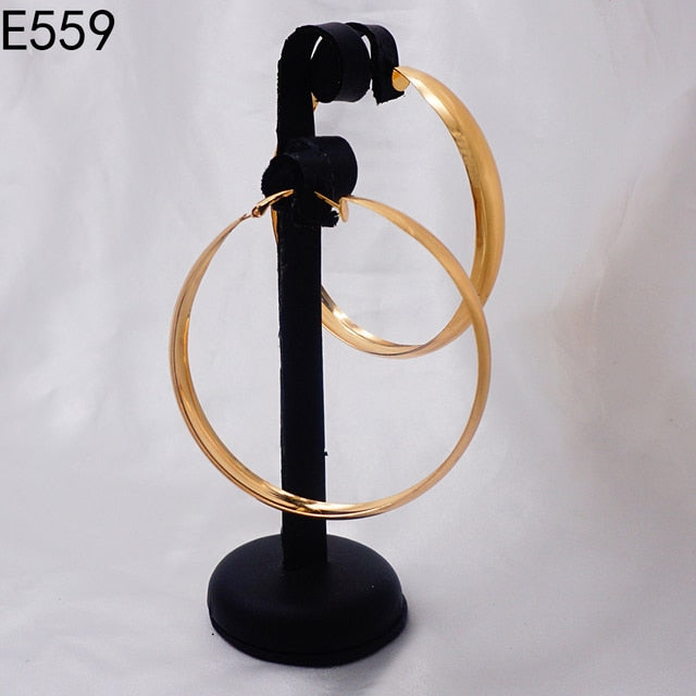 Hoop and Drop Earrings