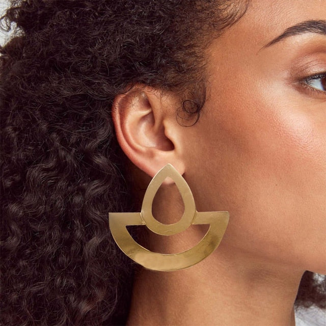 Hoop and Drop Earrings