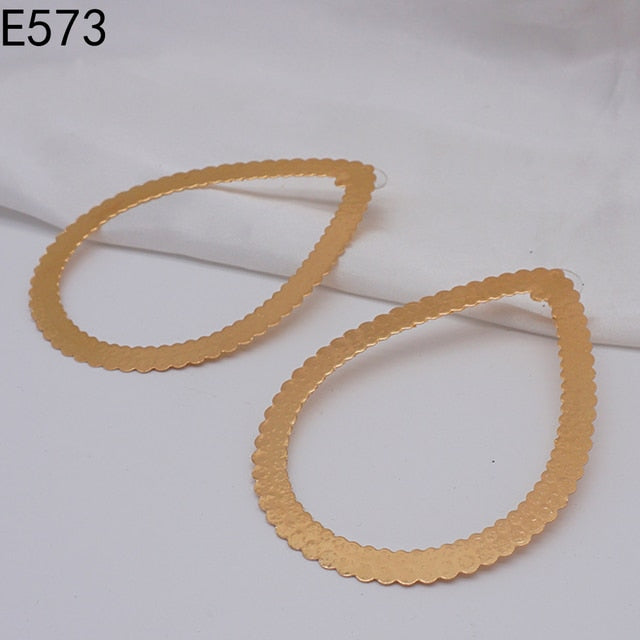 Hoop and Drop Earrings