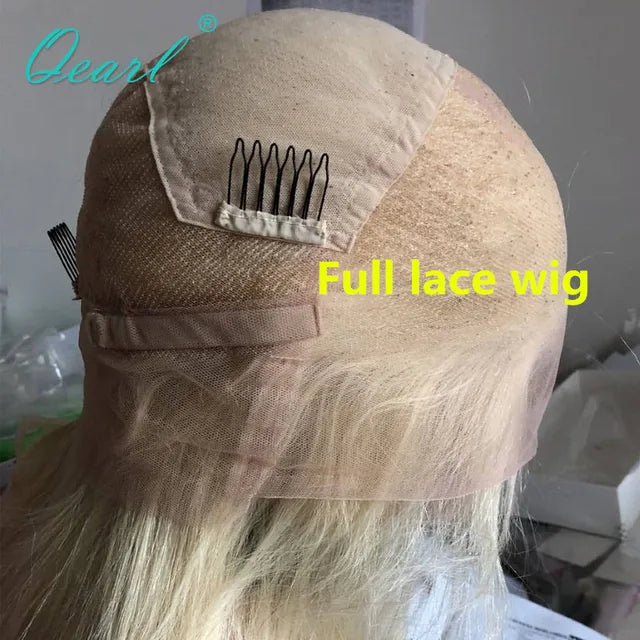 Icy Pink Full Lace Wigs Human Hair HD Lace Frontal -Qearl