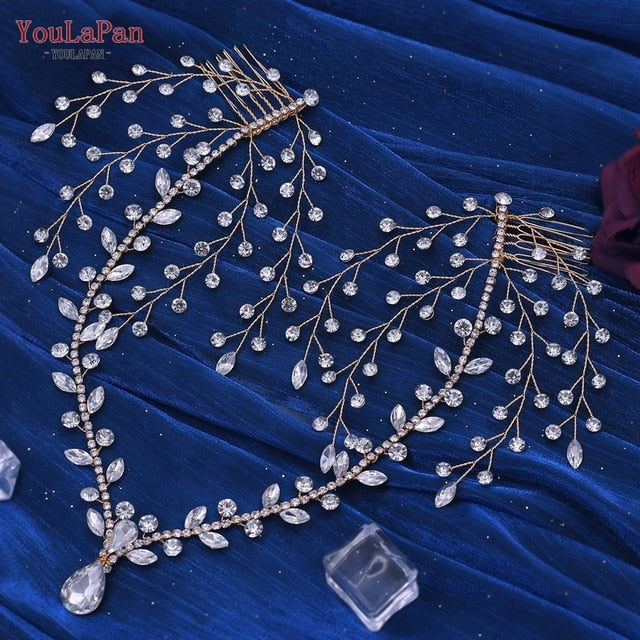 Youlapan Hp465 Forehead Bridal Headdresses