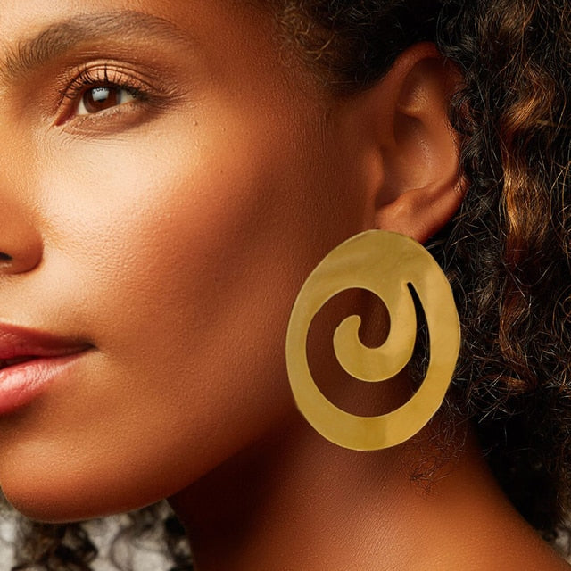 Hoop and Drop Earrings