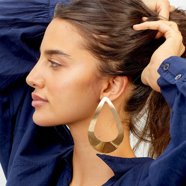 Hoop and Drop Earrings